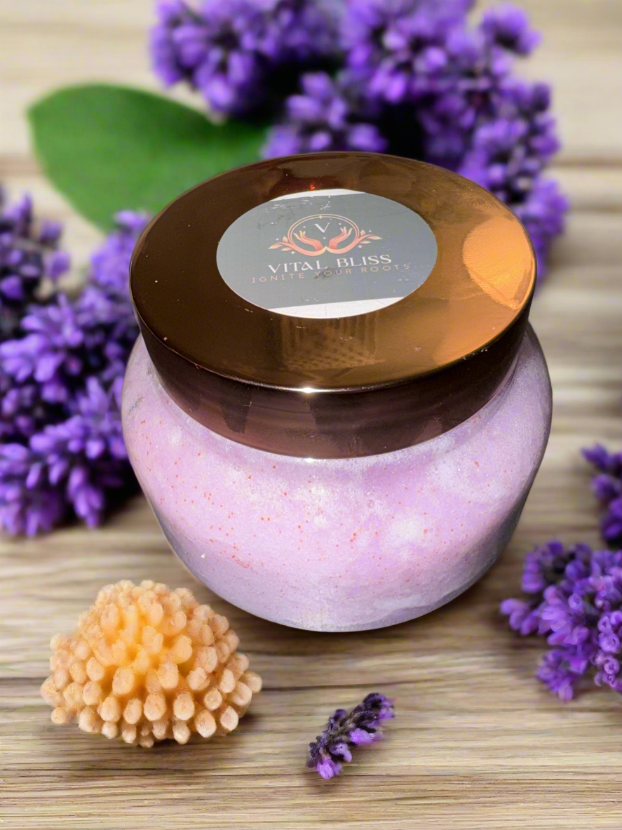 Honey Lavender Body/Face Scrub